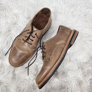 Rancourt & Co Camden Derby Brown Chromexcel Men’s Shoes 8 D Vibram